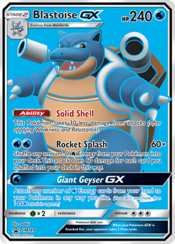 Blastoise-GX - Holofoil