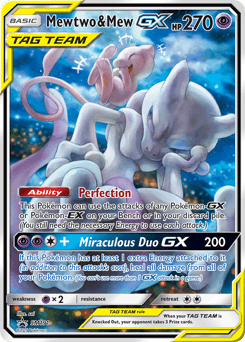 Mewtwo & Mew-GX - Holofoil