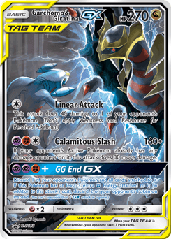 Garchomp & Giratina-GX - Holofoil