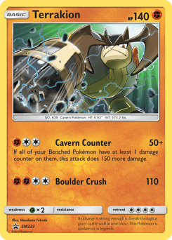 Terrakion - Holofoil