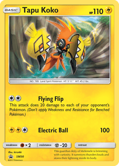 Tapu Koko - Holofoil