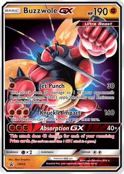 Buzzwole-GX - Holofoil
