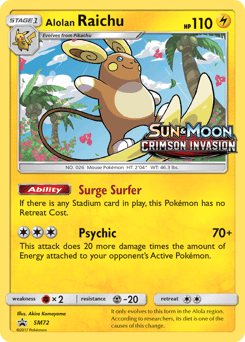 Alolan Raichu - Holofoil