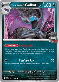 Team Rocket's Golbat - Normal