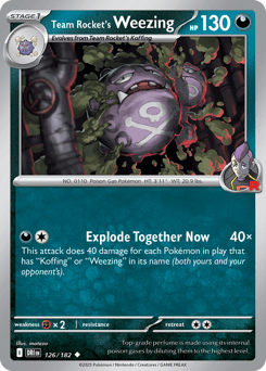 Team Rocket's Weezing - Normal