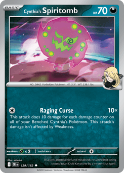 Cynthia's Spiritomb - Normal