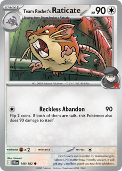 Team Rocket's Raticate - Normal