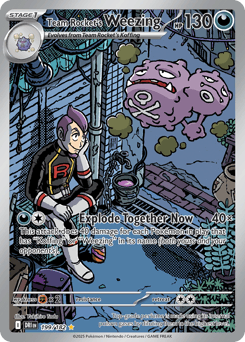 Team Rocket's Weezing - Holofoil