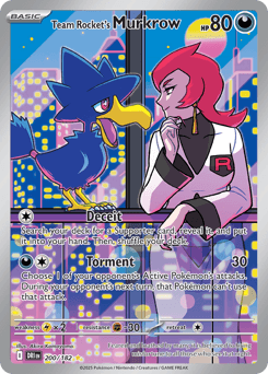 Team Rocket's Murkrow - Holofoil