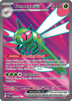 Yanmega ex - Holofoil