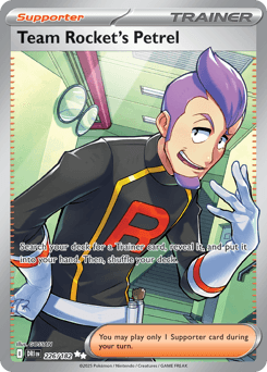 Team Rocket's Petrel - Holofoil