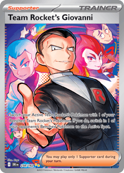 Team Rocket's Giovanni - Holofoil