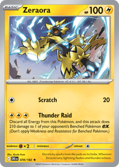 Zeraora - Reverse Holofoil