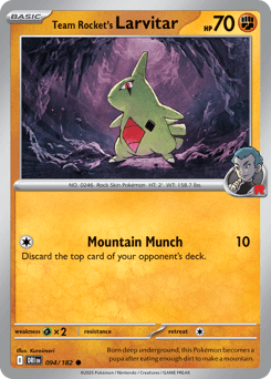 Team Rocket's Larvitar - Normal