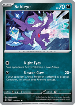 Sableye - Reverse Holofoil