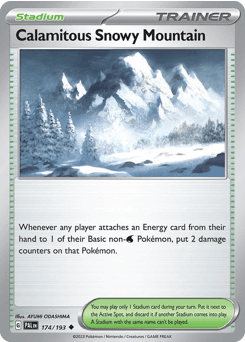 Calamitous Snowy Mountain - Normal