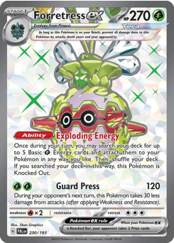 Forretress ex - Holofoil