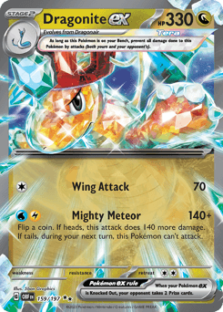 Dragonite ex - Holofoil