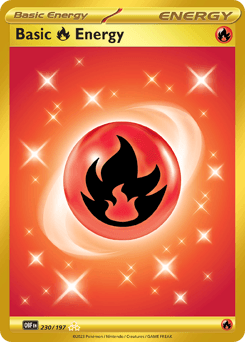 Basic Fire Energy - Holofoil