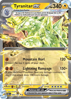 Tyranitar ex - Holofoil