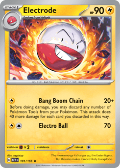 Electrode - Reverse Holofoil