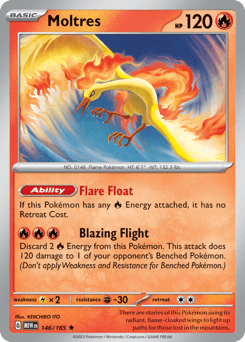Moltres - Reverse Holofoil