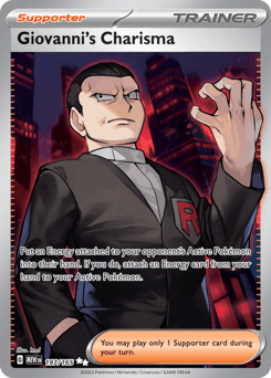 Giovanni's Charisma - Holofoil
