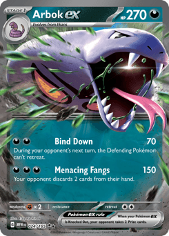 Arbok ex - Holofoil