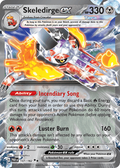 Skeledirge ex - Holofoil