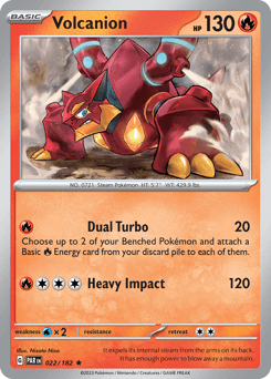 Volcanion - Reverse Holofoil