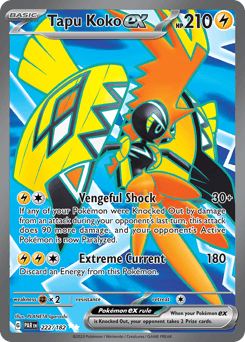 Tapu Koko ex - Holofoil