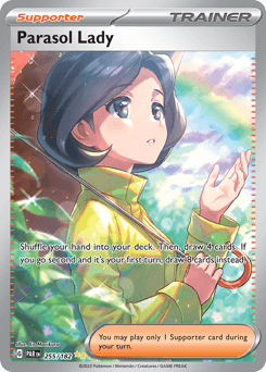 Parasol Lady - Holofoil