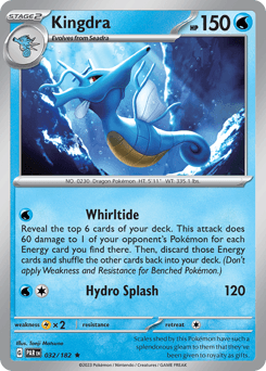 Kingdra - Reverse Holofoil