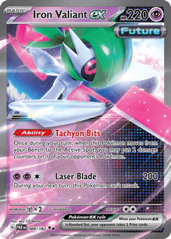 Iron Valiant ex - Holofoil