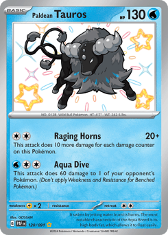 Paldean Tauros - Holofoil