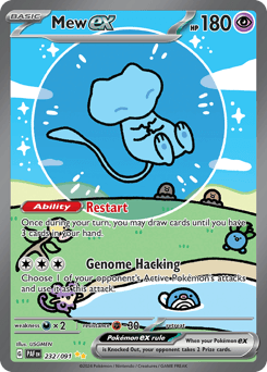Mew ex - Holofoil