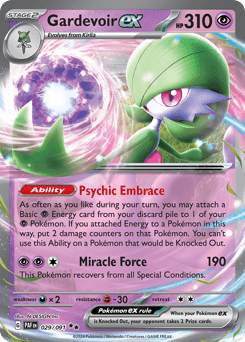 Gardevoir ex - Holofoil