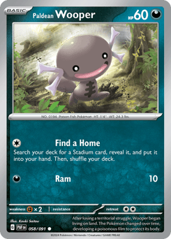 Paldean Wooper - Normal