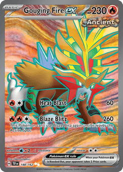 Gouging Fire ex - Holofoil