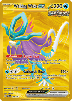 Walking Wake ex - Holofoil
