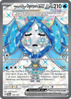 Wellspring Mask Ogerpon ex - Holofoil