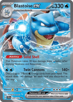 Blastoise ex - Holofoil