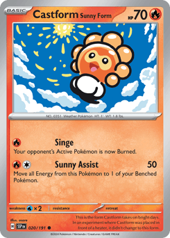 Castform Sunny Form - Normal
