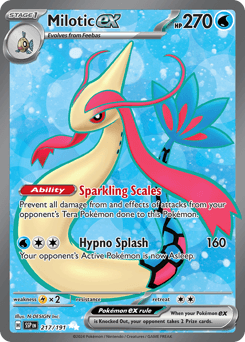 Milotic ex - Holofoil