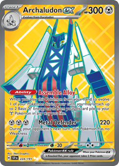 Archaludon ex - Holofoil