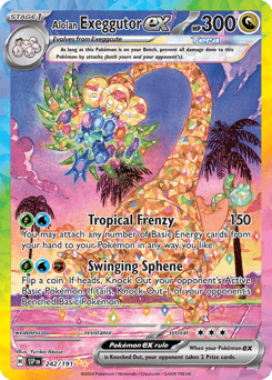 Alolan Exeggutor ex - Holofoil