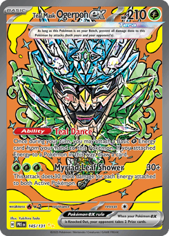 Teal Mask Ogerpon ex - Holofoil