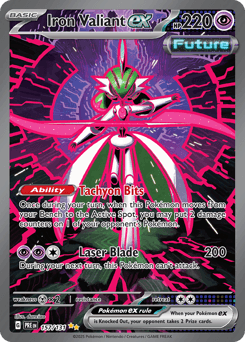 Iron Valiant ex - Holofoil