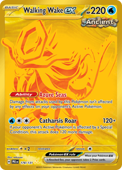 Walking Wake ex - Holofoil