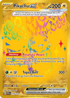 Pikachu ex - Holofoil